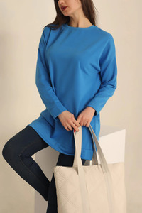 Nueva sudadera para mujer, jersey con hombros caídos, sudadera para mujer en diferentes estilos, sudadera con logotipo personalizado para mujer - Product Image 6