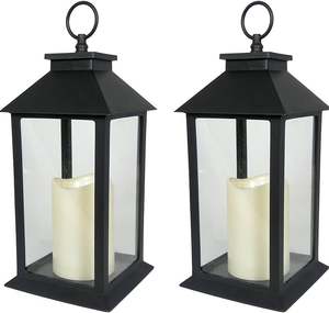 เชิงเทียนตกแต่งงานแต่งงานที่บ้าน โรงแรม โคมไฟเชิงเทียนแบบโบราณ ชุด 2 ชิ้น - Product Image 6