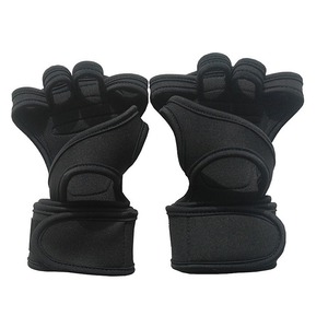 Gants en néoprène sans doigts d'haltérophilie unisexe robustes pour les sports d'entraînement de fitness - Product Image 4