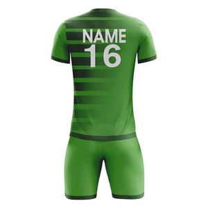 Vente en gros d'ensembles de vêtements de football OEM abordables Nouvelle arrivée uniformes de sport en polyester spandex pour adultes avec impression par sublimation - Product Image 2