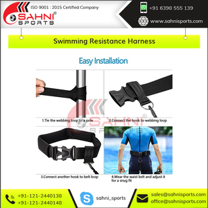 Professional Swimming Resistance <b>Training</b> Harness Premium Swimming <b>Strength</b> <b>Training</b> Harness with Resistance Belt - Product Image 2