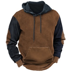 Luxury Quality <b>Men's</b> Regular Fit <b>Pullover</b> Hoodies Custom Embroidery Digital Printing Canvas Fabric Streetwear Winter Hoodies - Product Image 4
