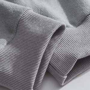 Camiseta de manga larga doble de doble capa informal con hombros caídos de alta calidad para hombre con opción de logotipo personalizado en la camiseta - Product Image 4