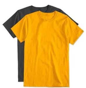 T-shirt uni pour homme 100% coton Coton peigné de qualité supérieure Lavé Coton peigné de qualité supérieure Tee-shirt de qualité supérieure en gros - Product Image 4