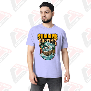 Camiseta cómoda ultrasuave esencial para hombre para el verano, apliques ecológicos, decoración, tela vaquera Batik de pana, opciones - Product Image 5