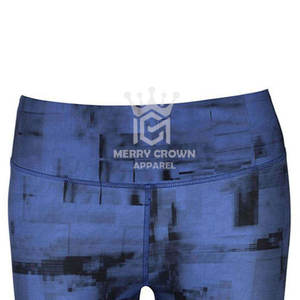 Mallas de sublimación para mujer de alta calidad de fabricante profesional para gimnasio, ropa de mujer, mallas de Yoga con cintura elástica para correr - Product Image 4