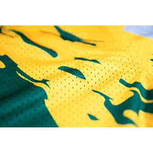 Short en maille de sport décontracté de haute qualité Logo personnalisé OEM Workout 100% Polyester Short en maille unisexe personnalisé - Product Image 5