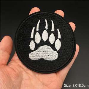 2025 nuevo estilo bordado de chenilla de hierro, diseño personalizado, tela hecha a máquina, parches bordados con forma de flor para sombreros - Product Image 5