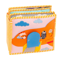 Livre en feutre personnalisé pour les voyages en avion, les vacances, avec des jouets éducatifs Montessori pour enfants, couleur et taille personnalisées, 1 à 6 ans