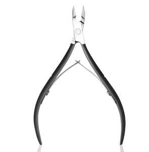 Coupe-ongle incurvé en acier inoxydable pour manucure et pédicure, emballage personnalisé, dissolvant de peau morte - Product Image 1