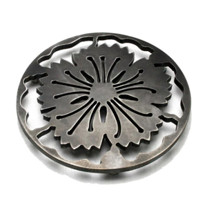 Modern Designer Metal <b>Trivet</b> Stylish Eco-Friendly Steel Kitchenware for Serving Hot Dishes for Home or Restaurant Use - Product Image 4