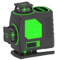 Niveau laser HIKARI haute précision 4D 16 lignes rotatif vert de qualité industrielle, auto-nivelant, protection IP54, intérieur 20M