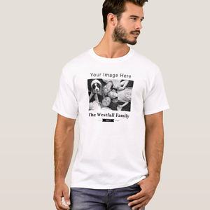 Mans 100% Ringspun algodón Camisetas cuello redondo manga corta con 100% algodón peinado camiseta personalizada - Product Image 4