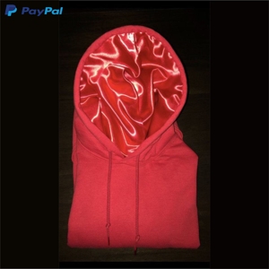 Sudadera con capucha personalizada para hombre, de algodón 100%, ropa de alta calidad, de felpa francesa, con hombro caído en blanco - Product Image 3