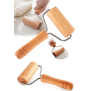 Rodillo de Madera para Amasar Pastel y Masa de Pizza de Forma Uniforme - Product Image 1