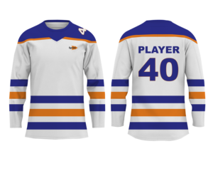 Maillot de hockey sur glace personnalisé pour hommes, uniforme de hockey d'équipe professionnelle imprimé par sublimation, vente en gros - Product Image 1
