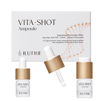 Ampoule Liquide Éclaircissante à la Vitamine C pour le Visage – Soin Unifiant le Teint et Anti-Taches Brunes – Non Gras – Solution Professionnelle de Soin de la Peau – 2 Semaines