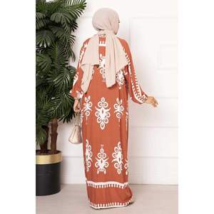 Vestido Hijab de viscosa abotonado - Product Image 4