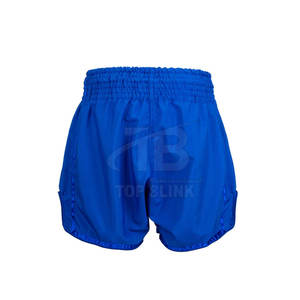 Nouvelle Arrivée Shorts Muay Thai Sportifs de Meilleure Qualité avec Taille Élastique Top Prix avec Motif Solide Directement de l'Inventaire d'Usine - Product Image 6