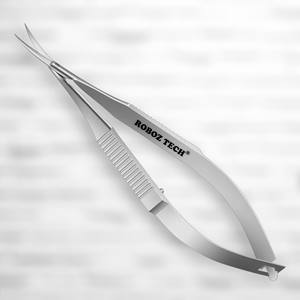 Tijeras Profesionales para Cutículas de 12 cm, Cortador de Cejas con Resorte de Compresión, Base de Instrumentos Quirúrgicos para un Corte Preciso - Product Image 2