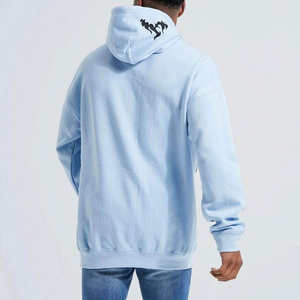 Nouveaux sweats à capuche décontractés de haute qualité pour hommes, personnalisables, en polaire polyester/coton, avec impression en relief et broderie, pour l'hiver - Product Image 5