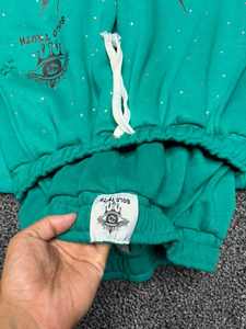 Levi 480GSM Hiver, à l'aspect vieilli sur le devant, sérigraphie et strass, double taille, en polaire polyester/coton, anti-plis, à capuche - Product Image 6