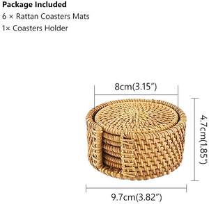 Wholesale New Custom Water-Resistant <b>Coasters</b> Tableware Handcrafted Horn Wood Bone Resin Mats/Pads <b>Ceramic</b> Sublimation India - Product Image 2