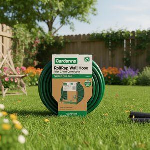 Pour boîte à tuyau murale enroulable Gardena avec connexion de 27 mm, enrouleur de tuyau de jardin - Product Image 3