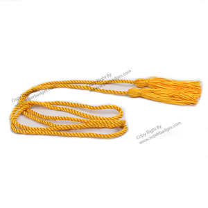 Cordon de cincture en soie OEM Cordes croisées religieuses suspendues avec cincture de lingot - Product Image 1