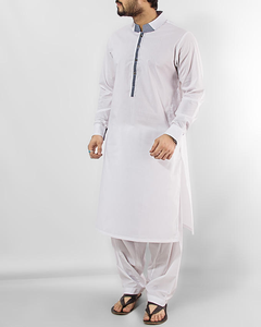 Salwar Kameez para Hombre, en Algodón, Sin Arrugas, de Secado Rápido, Alta Calidad, Colores Personalizados, Servicio OEM Disponible, Estilo Casual - Product Image 3