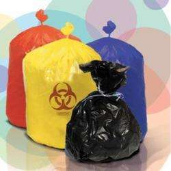 Bolsa de basura desechable de plástico amarillo para uso industrial químico 20L 30L 40L 50L - Product Image 5
