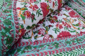 ORGANIC MULMUL COTTON QUILT 100% Pure Made Edredón de algodón orgánico Hecho EN LA India Producto suave y cómodo. - Product Image 5