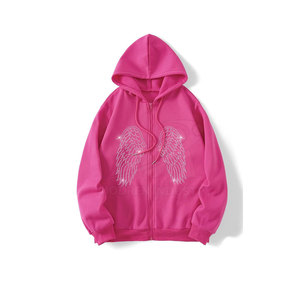 Conjunto de Sudadera con Capucha Vintage Desgastada y Decolorada por el Sol, Estampado Personalizado, Lavado Ácido, 100% Algodón, con Pedrería, para Hombre, Temporada de Invierno, ODM - Product Image 1