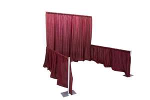 <span class=keywords><strong>Centro</strong></span> <span class=keywords><strong>de</strong></span> <span class=keywords><strong>Convenciones</strong></span> Exhibición <span class=keywords><strong>de</strong></span> ferias comerciales Espalda con Espalda 10 'x 10' Instalación <span class=keywords><strong>de</strong></span> cabina en línea Tubería <span class=keywords><strong>y</strong></span> cortina Soporte <span class=keywords><strong>de</strong></span> fondo para <span class=keywords><strong>eventos</strong></span> <span class=keywords><strong>de</strong></span> escenario - Product Image 2