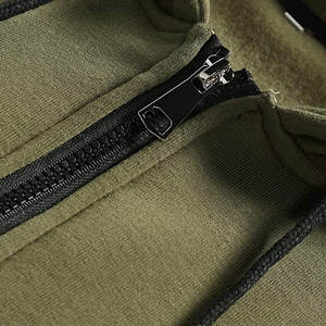 Sweat à capuche décontracté Bas quantité minimale de commande Meilleure qualité Sweats à capuche pour hommes Vente en gros Prix Sweat à capuche zippé Fabriqué au Pakistan Logo personnalisé Basics Hoodie - Product Image 3