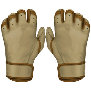 ถุงมือเบสบอลแบบนิ่มทนทานสำหรับทุกเพศถุงมือตีสำหรับแข่งขันฝึกซ้อมทำจากหนัง PU - Product Image 4
