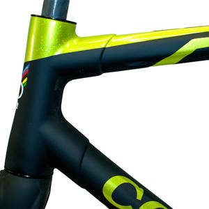 Nuevo Cuadro de Carbono Colnago C59 Italia Elettronico para Bicicleta de Carretera, Talla 57cm, Negro y Verde Flake - Product Image 6
