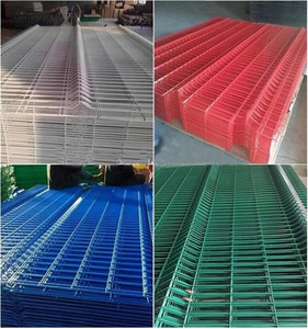 Wholesale Powder Coated Single Wire 3D <strong>Panel</strong> Fencing/3D Wire Welded Fence <strong>Panels</strong>/<strong>Hog</strong> Wire Fencing - Product Image 2