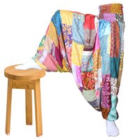 Népal Harem Pantalon Vente à Chaud Yoga Harem Hippy Festival Funky Pantalon Au Prix de Gros Indien Imprimé Baggy Femmes Pantalon
