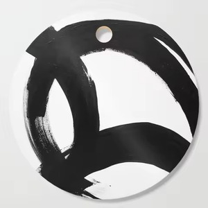 Planche à découper au design peinture à l'huile, planche à fromage en émail de qualité supérieure, élégante pour la décoration de la cuisine, utilisation pour couper les légumes et les fruits - Product Image 1