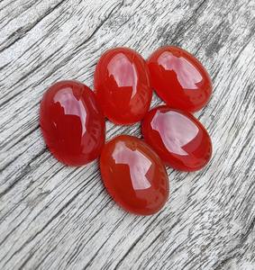 AAA + Qualité Naturel Rouge Onyx Cabochon Ovale Coupe Dos Plat Calibré Gemme En Gros Toutes Les Tailles Disponibles - Product Image 6