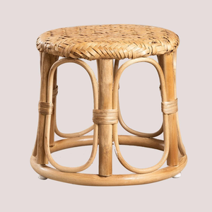 เก้าอี้หวายทำมือธรรมชาติสำหรับพื้นที่ในร่มและกลางแจ้ง - Product Image 1