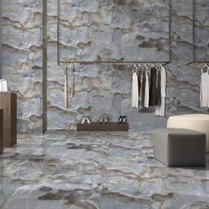 Azul turco 80x160 Spectre Beige Porcelain Tile Lujosos acabados mate y brillante Ideal para villas y hoteles - Product Image 1