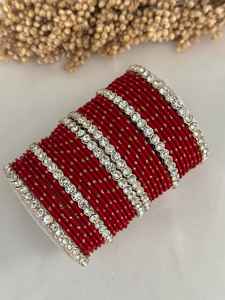 Women Wedding Wear for Mehndi Hot Selling Latest Custom Design Churiyan <b>Bangles</b> Sets - Product Image 6