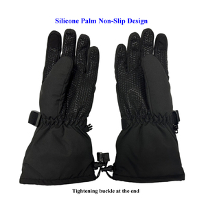 Auto Sensor Switch Men Women Thermal Warm Waterproof Battery Heated Gloves for <b>Skiing</b> Hunting Workout Running Cycling - Product Image 5