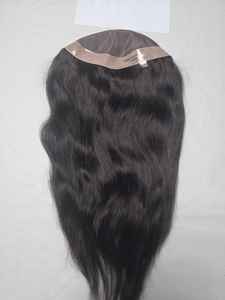 วิกผมโมโนสำหรับผู้หญิงผมคนอินเดียมีหลายสไตล์ (คลื่นน้ำคลื่นธรรมชาติเป็นต้น) 100น้ำหนักเบา-150กรัม - Product Image 5