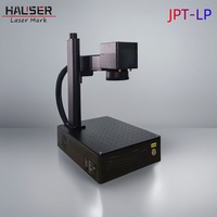 Machine de marquage laser à fibre HAUSER nouvelle génération 30W/20W, portable, refroidie par air, logiciel CNC EZCAD2, compatible DXF/BMP/PLT/DWG/AI Bjjcz Dst
