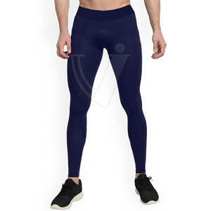 กางเกงรัดกล้ามเนื้อของผู้ชายเลกกิ้งลายตรงสไตล์ใหม่พร้อมดีไซน์ตามสั่ง - Product Image 1