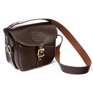Высококачественная кожаная парусиновая 100 сумка для картриджей переносная Наплечная подвесная сумка на заказ держатель для уличной охотничьей сумки