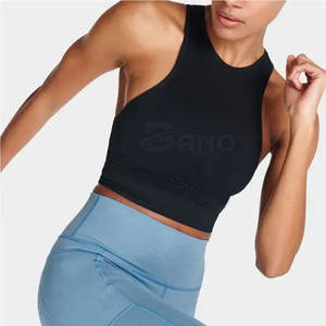 Sujetador deportivo sin costuras de alta calidad para mujer, ligero, transpirable, para entrenamiento, sujetador para correr, ropa deportiva de talla grande a la venta - Product Image 4